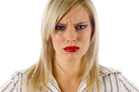 Angry Woman Royalty Free Stock Photography Image