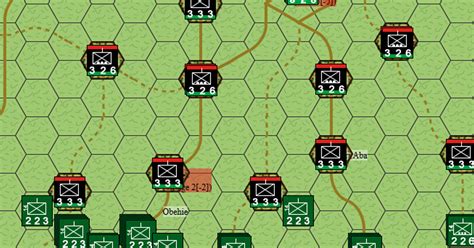 Advance On Aba 1968 War Blog Hex And Counter Modern Wargames