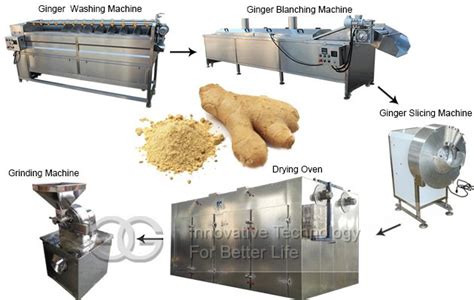 Ginger Powder Processing Lineginger Washing Peeling Machine