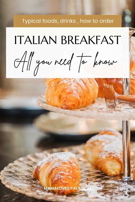 Italian Breakfast All You Need To Know About Breakfast In Italy How