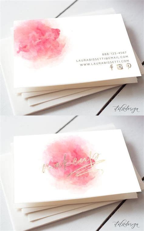 15% off with code zazpartyplan. Makeup Artist Business Card #unique #creative # ...