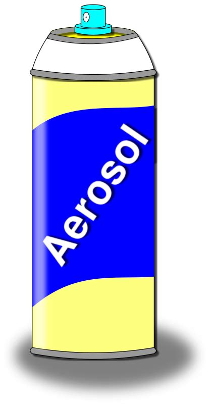 Aerosol Spray Can Openclipart