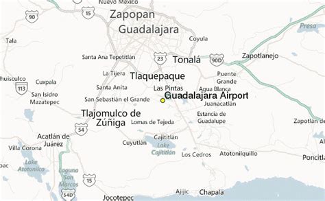 Guadalajara Mexico Airport Map