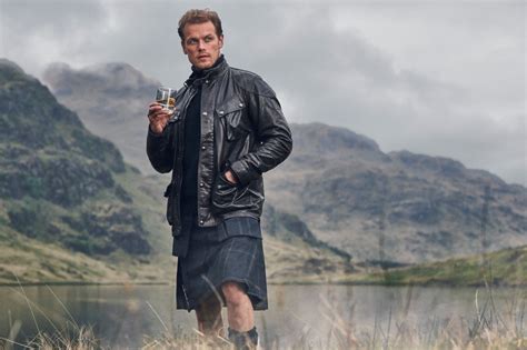 outlander star sam heughan reveals his sassenach whisky is available to buy now