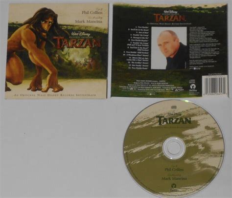 Tarzan Soundtrack Phil Collins Mark Mancina Score Us Cd Ebay