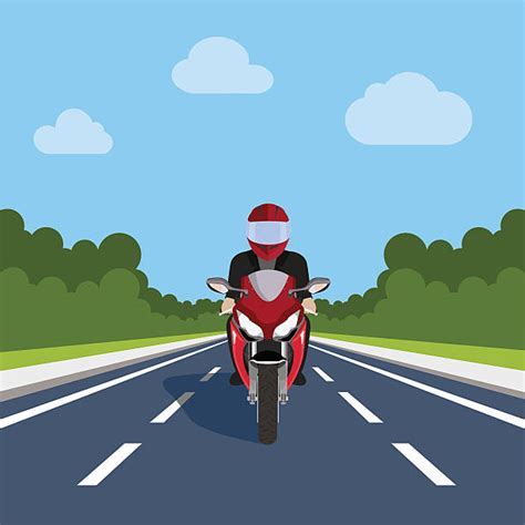 Royalty Free Riding Motorcycle Clip Art Vector Images And Illustrations