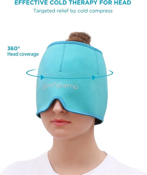 Migraine And Headache Relief Hat Comfytemp Reusable Cold Therapy