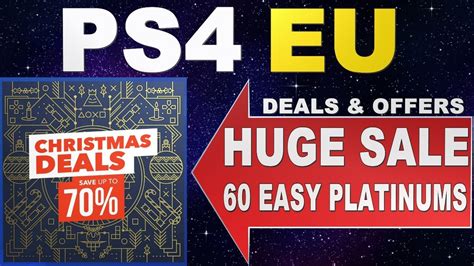 Ps4 Eu Christmas Deals Big Holiday Sale 60 Easy Platinum Games