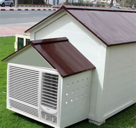 Dog House With Ac Dubai Uae Outdoor Air Conditioned Dog House