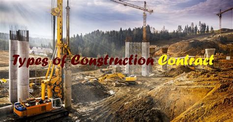 There are various types of construction contracts in operation to suit each construction project's uniqueness that have different ways of selection of type of construction contracts. A Full Guide to Construction Contract Types - ENGINEERING ...