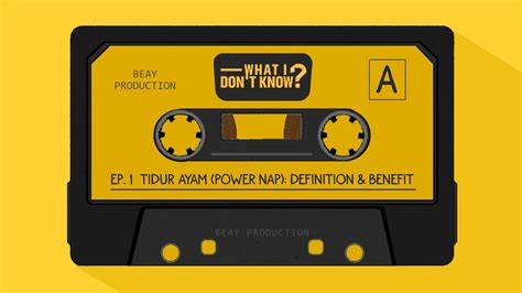 Diposting oleh unknown di 08.43. EP. 1 TIDUR AYAM (POWER NAP) : DEFINITION & BENEFIT | WIDK ...