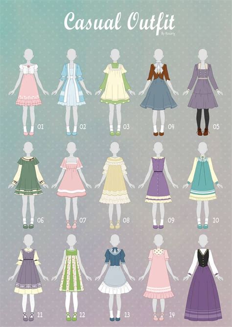 Closed Casual Outfit Adopts By Rosariy On Deviantart Fashion