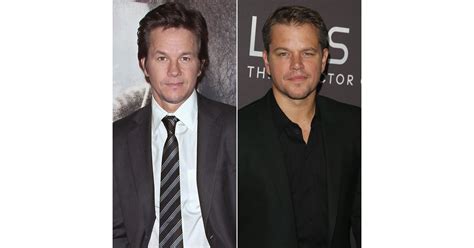 Matt damon is really a class a actor. Mark Wahlberg and Matt Damon | Celebrity Lookalikes ...