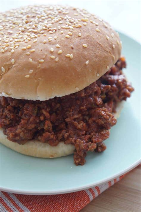 These homemade sloppy joes are simple, comforting, and they go well with a big bunch of kettle cooked potato chips for sloppy joes. Easy Sloppy Joe Recipe (Better Than Manwich!) | A Food Lover's Kitchen