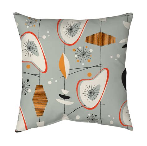 Mid Century Modern Throw Pillow Cover Vibe High Co