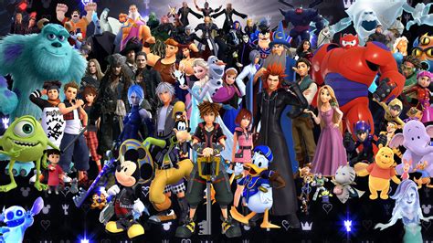 Kingdom Hearts Iii Characters 3rd Edition By The Dark Mamba 995 On
