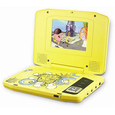 Nickelodeon N Power Spongebob Squarepants Portable Dvd Player