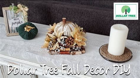 Dollar Tree Fall Decor Diy Dollar Tree Fall Crafts Dollar Tree Diy