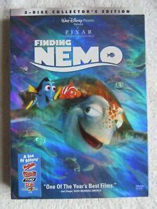 Finding Nemo Dvd Walt Disney Pixar Disc Collector S Edition Owner