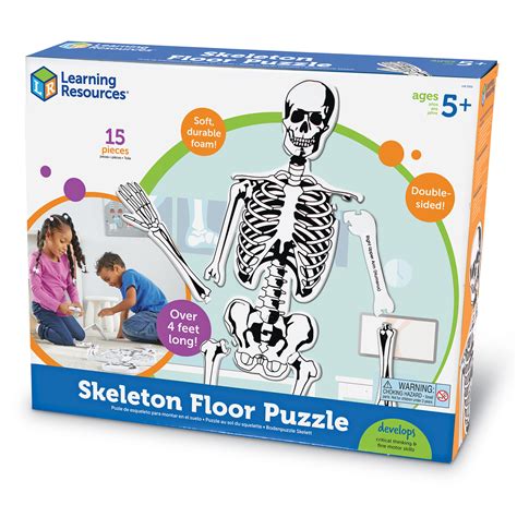 Skeleton Floor Puzzle Beckers School Supplies