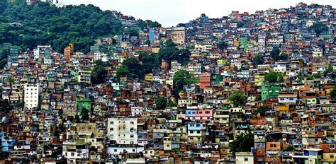 Slums In Favela Brazil