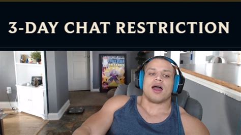 This Is How Tyler1 Got Chat Restrict For 3 Days Youtube