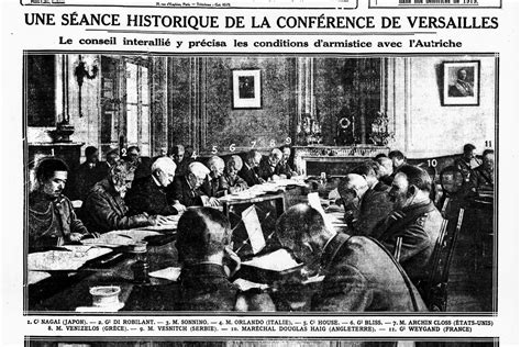 Le Traité De Versailles Lhumiliation Allemande De 1919