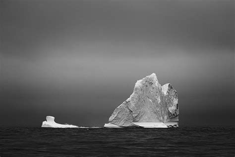Iceberg In Black And White Fine Art Landscape Photography Fine Art