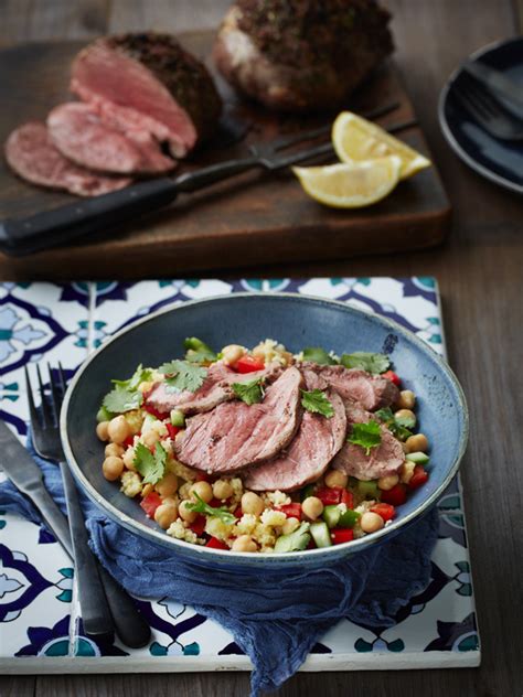 Check spelling or type a new query. Sumac roast lamb with couscous salad recipe | Australian ...