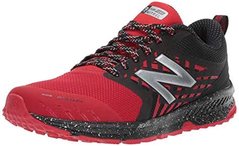 New Balance Nitrel V1 Fuelcore Trail Running Shoe In Redblack Red