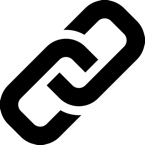 Link Symbol Of Two Chains Links Linked Svg Png Icon Free Download