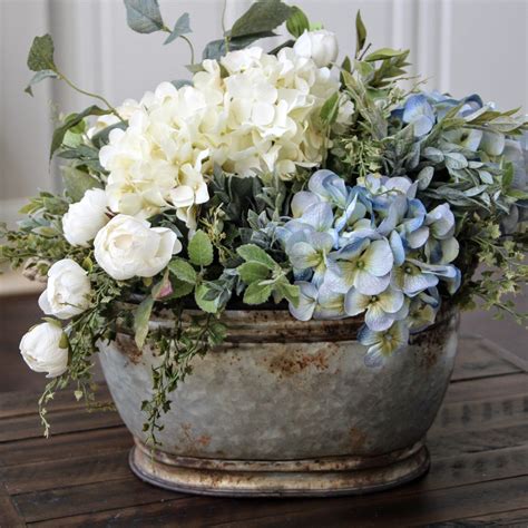 ️ Blue Hydrangeas Flower Arrangements Beautiful Flowers Floral