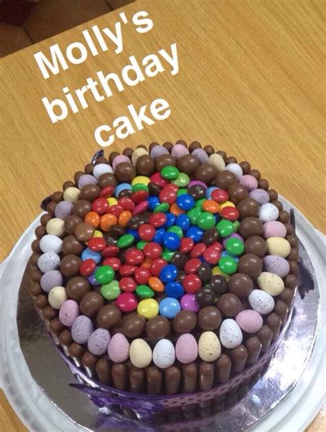 Victoria sponge cake is one of the most popular cake recipes all over the world. Malteser, smartie, M+M, mini egg and chocolate finger cake ...