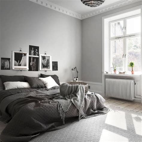 Scandi Style Dark Tones Luxurious Bedrooms Bedroom Interior