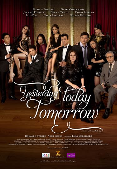 Yesterday lets attractive people sing some of history's best rock songs along postcard english coastlands, where the red sheerans grow. MOVIE REVIEW: Yesterday, Today and Tomorrow (MMFF) - The ...