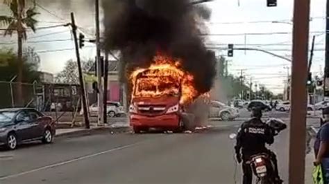 Violencia En Baja California Se Reportó El Incendio Simultáneo De Vehículos En Rosarito