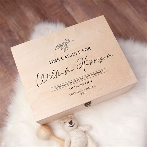 Memory Box - Time Capsule 6 – Name It Custom Decor