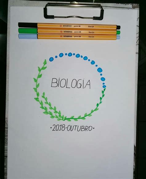 Capas Para Trabalho De Biologia