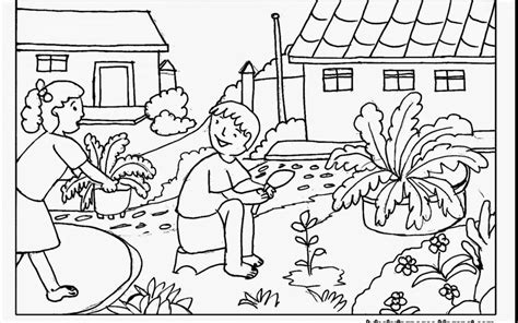 Free Garden Coloring Pages at GetDrawings | Free download