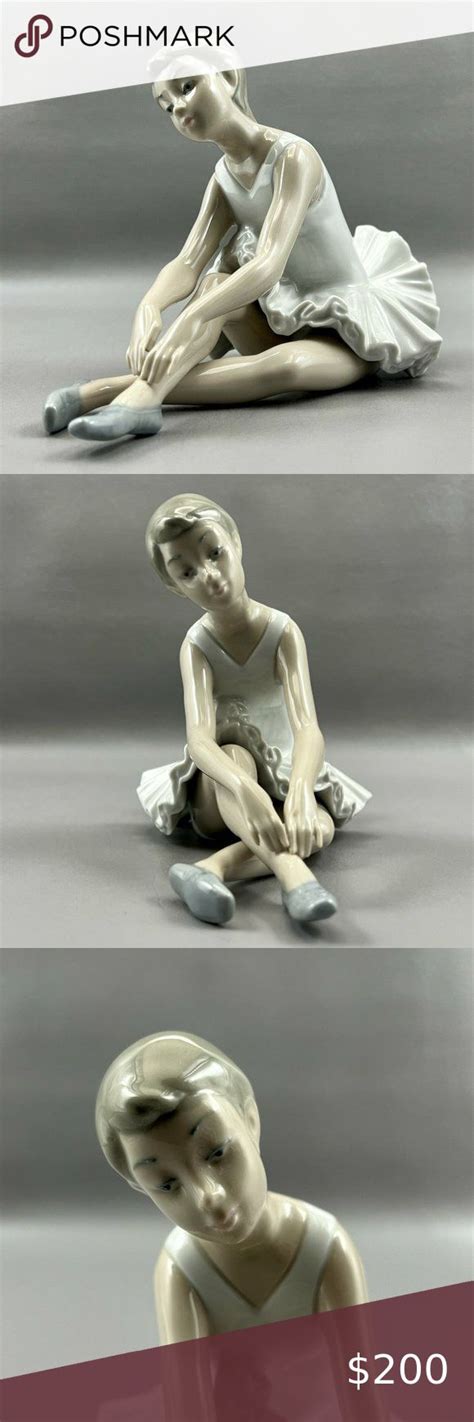 Nao By Lladro Porcelain Slipper Ballet Ballerina Figurine Number 151