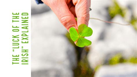 Irish Luck What Is The True Meaning Behind The Luck Of The Irish