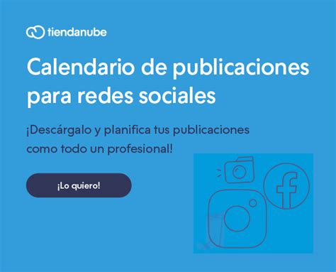 Calendario De Contenidos Para Redes Sociales Con Plantilla