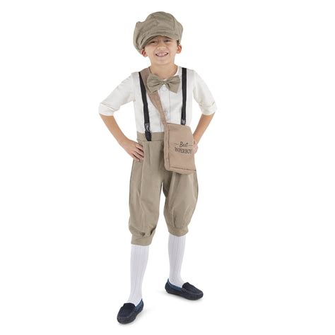 Vintage Newsboy Costume By Dress Up America