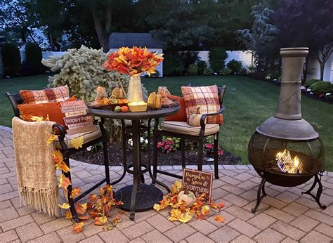 Cozy Fall Decor: How to Enjoy Your Backyard Longer - Craft and Sparkle