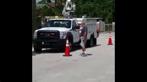 Florida Homeowner Shoots At Atandt Trucks Upset They Were Parked Outside