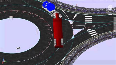 3d Turn Simulation Roundabout Design And Visualization In Autotrack In