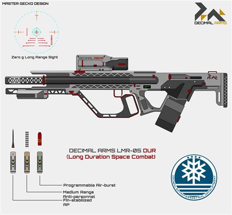 Lmr 05 Sci Fi Heavy Assault Rifle Concept Rconceptart
