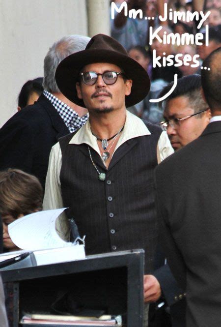 Johnny Depp Jimmy Kimmel Kiss Interview Johnny Depp Johnny Johnny Depp News