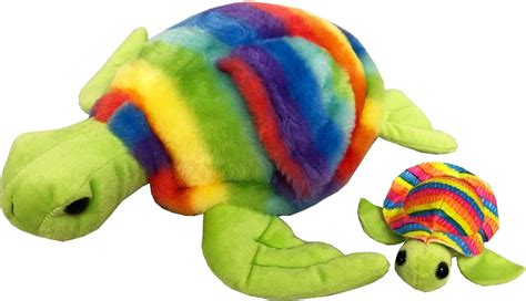 Fun Stuff Rainbow Sea Turtle Stuffed Animals 18 Inch