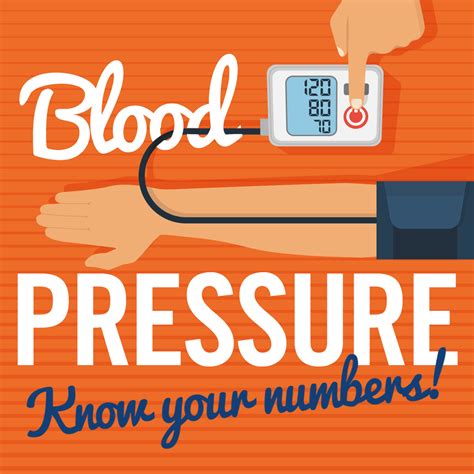 Blood Pressure Know Your Numbers Active Nation